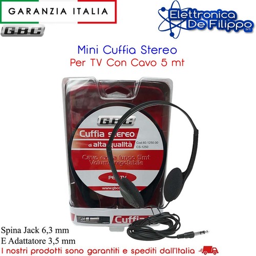 Cuffia padiglione con - , cavo